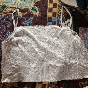 Cropped adjustable tank top